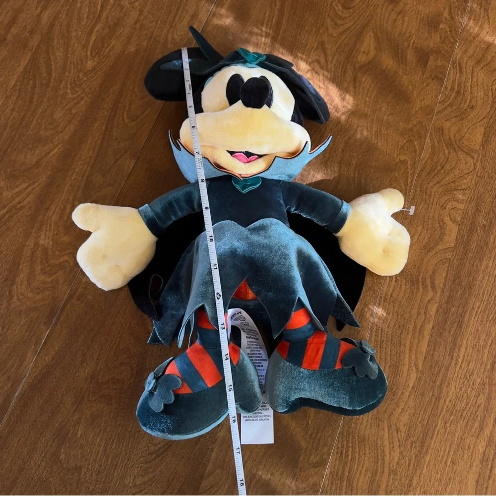 Disney Parks Happy Halloween Collection Minnie Mouse Plush Stuffed Toy Animal